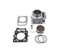 Kit De Pistón ZS174MN-5 Junta Pasador Anillo Pistón Bloque Cilindro 74mm Para ZONGSHEN NB300 4T Cilindro Motor Motocicleta Bicicleta Refrigerada Por Agua Pistones(Kit-Silver)