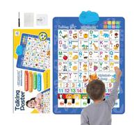 Kit de pizarra de audio - Módulo de Sonido Alimentado, Herramienta De Entrenamiento De Habla Temprana, Conjunto Educativo Sostenible | Alfabetización de Formación De Pronunciación