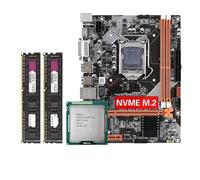 Kit de Placa Base B75 con procesador Core I5 3570, 2 x 8 GB = 16 GB de Memoria DDR3 de 1600 MHz for Escritorio, NVME M.2, USB 3.0, SATA3