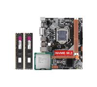 Kit de Placa Base B75 con procesador Core I5 3570, 2 x 8 GB = 16 GB de Memoria DDR3 de 1600 MHz for Escritorio, NVME M.2, USB 3.0, SATA3