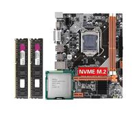 Kit de Placa Base B75 con procesador Core I5 3570, 2 x 8 GB = 16 GB de Memoria DDR3 de 1600 MHz for Escritorio, NVME M.2, USB 3.0, SATA3