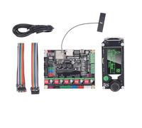 Kit de Placa Base de Impresora 3D Tablero de Control con LCD Sn 5 A4988 Controlador de Placa Base de Controladores de Motor Paso a Paso, Accesorio Multifuncional para Uso Doméstico