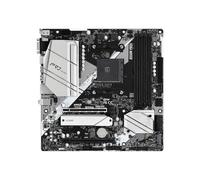 Kit de Placa Base Fit For ASRock B550M PRO4 con CPU Ryzen 5 5600, 4 x DDR4 M.2 NVME HDMI, Compatible B550, mATX AM4 5700 3D Placa Madre