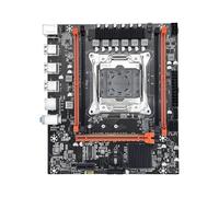 Kit de Placa Base for Juegos X99 con CPU LGA2011-3 E5 2680 V4 y DDR4 16 GB*2 2133 MHz ECC M.2 NVME SATA2.0 PCIE3.0 x16(Motherboard+CPU+RAM)
