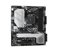 Kit De Placa Base For X570 con CPU Ryzen 5 5500 X570M Pro4 4xDDR4 M.2 NVME HDMI RGB USB MATX AM4 Placa For ASRock, Partes