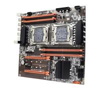 Kit de Placa Base X99 con Doble CPU, E5 2680 V4 y DDR4 de 64 GB (4 x 16 GB), LGA2011-3 M.2 NVME for Ordenador de Escritorio for Juegos.(Motherboards)