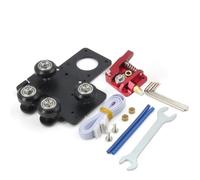 Kit de placa de aluminio for soporte de extrusor de engranaje único de accionamiento directo, compatible con filamento flexible for impresoras 3D Ender serie 5.(Single Extruder Kit)