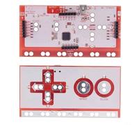Kit de placa de control principal para dispositivos compatibles con Makey, incluye cable de datos mini USB DC 5 V, pinzas de cocodrilo y cable de puente, diseño compacto de 48 mm x 94 mm (placa única)