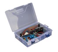 Kit de Placa de Desarrollo Microbit V2.2, Conjunto de codificación educativa, Material ABS Multifuncional para Adolescentes