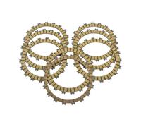 Kit de placa de embrague de fricción compatible con piezas de motocicletas automotrices CBR300R CBR300 CB300 CBR CB 300 CB300F CRF250M CRF250L CRF250 CRF 250(8pcs)