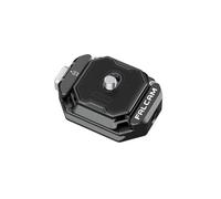 Kit de Placa de Liberación Rápida Multiagujeros FALCAM F38, Sistema QR de Aluminio de 38 mm con Adaptador de Rosca de 1/4" a 3/8", Compatible con Trípodes Sony Canon, Estabilizadores DSLR y Sliders