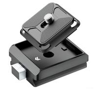 Kit de placa de liberación rápida portátil para profesionales para configuraciones de cámara, tamaño pequeño, cabe en cualquier bolsa de equipo