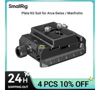 Kit de placa de montaje Compatible con SmallRig Arca-Swiss / Manfrotto para mano, estabilizador y trípode, transiciones de escena aerodinámicas 4234 upgrade Plate Kit