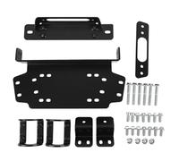 Kit de placa de montaje de cabrestante UTV, soporte de placa de montaje de cabrestante de acero resistente, ajuste preciso para 1000R 1000 X 1000X 4 2019 a 2021, kit de montaje
