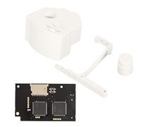 Kit de Placa de Simulación de Unidad óptica, Ventilación Efectiva Fácil Instalación Lectura Rápida Accesorios de Juego Estables para Host V5.15b VA1 (White)