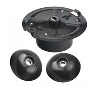 Kit de placa portadora de repuesto y bola de corte, paquete de 3 con perno, para recortadoras, piezas de metal para mantenimiento del césped