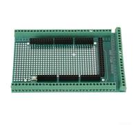 Kit de placa protectora de bloque de terminales para Arduino para MEGA 2560 R3, módulo de expansión de terminal de tornillo de 84 pines con PCB FR-4 de paso de 3,5 mm y cabezales hembra