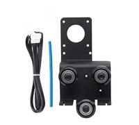 Kit de placa soporte for extrusor accionamiento directo doble engranaje CR10S Pro, filamento flexible fácil impresión for impresoras las series Ender3/CR10(Plate With Wheel)