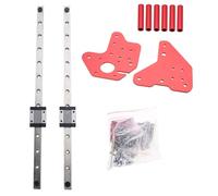 Kit de placa trasera de guía lineal para Ender-3/3Pro/Ende-3 V2 CR10/10S, pieza de impresora de eje Z, soporte de placa de fijación, kit de guía lineal