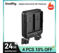 Kit de Placas Adaptadoras SmallRig para Baterías Tipo NP-F para Varillas LWS de 15 mm, Compatible con UPS, D-Tap, DC 5521 y Puertos USB-C, Salidas 5537 5537