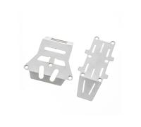 Kit de Placas de Protección Delanteras y Traseras de Acero Inoxidable para Coche RC para 1/10 Hornet Wasp EVO 58742, Accesorios para Coche RC.