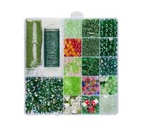 Kit de planta con cuentas DIY - Juego de manualidades con cuentas | Juego para crear joyas con forma de planta, para estudiantes de arte, aficionados, , cumpleaños, casa, estudio, laboratorio