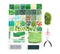 Kit de Planta de Cuentas de | Manualidad de Abalorios Hecha a Mano,Set de Plantas de Cuentas DIY,Para Mujeres Hombres Aficionados Estudiantes de Arte Hogar Taller Proyecto Escolar Vacaciones