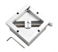 Kit de plantilla de 90 mm para estación de reballing con 10 plantillas de metal para un reemplazo preciso de bola de soldadura PCB (solo plantilla de 90 mm)