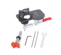 Kit de plantilla de localizador de bisagra ajustable de 35 mm, bordes de corte suaves para un acabado perfecto del gabinete