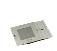 Kit de plantillas BGA diseñado para colocación de bolas de soldadura en reparación electrónica con paso de 0,58 mm a 1,27 mm y malla de acero (80 x 80)
