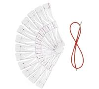 Kit de plantillas con diadema, 12 piezas con correa, herramienta de maquillaje reutilizable, plantillas moldeadoras de cejas para , bailes, citas, viajes diarios, actuaciones escénicas