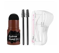 Kit de plantillas para cejas - Mango y correa lavables, cepillo para cejas, impermeable para cejas | Colgante para cejas, plantilla para cejas para ocasiones importan