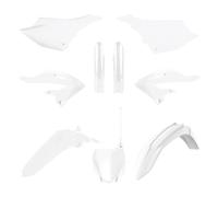 Kit de plastica polisport-blanco yamaha yz125/250 para moto repuestos accesorios