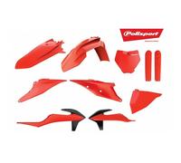 Kit de plastica polisport sx/sx-f 19 naranja neon para moto repuestos accesorios