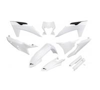 UFO Turkey Kit de carenado completo KTM EXC-F 450 Blanco 20-24