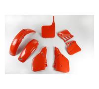 Kit de plastica ufo color oem (87) honda cr250r para moto repuestos accesorios