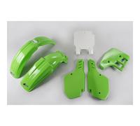 Kit de plastica ufo color oem kawasaki kx125 para moto repuestos accesorios