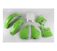 Envío gratis kit de plastica ufo color oem kawasaki kx250 para moto repuestos