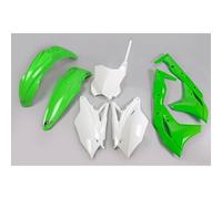 Kit de plastica ufo color oem kawasaki kx250f para moto repuestos accesorios
