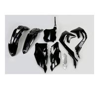 Kit de plastica ufo negro kawasaki kx450 para moto repuestos accesorios piezas