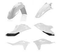 Kit De Plástico Acer lanco/Negro Gas Gas EC 250 2021 2022 2023 0024632.237