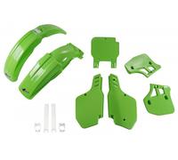 kit de plástico careno FULL Kawasaki KX 250 1989 KX 500 1989 - 1992 OVNI verde