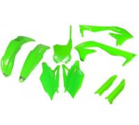 kit de plástico careno FULL Kawasaki KXF 450 2016 - 2017 OVNI plástico verde ...