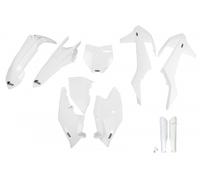 kit de plástico careno FULL Ktm SX Sxf 125 150 350 450 2016 - 2018 OVNI blanco
