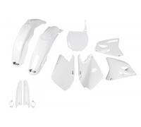 Kit De Plásticos Carenados FULL Suzuki RM 125 - 250 2001 - 2005 Ufo Plast Blanco