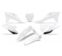 kit de plástico careno gas MC EX 125 250 300 350 450 2021 - 2023 blanco OVNI