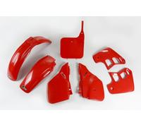 kit de plástico careno Honda CR 125 1989 - 1990 rojo OVNI plástico época vintage