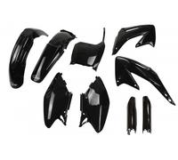 kit de plástico careno Honda CR 125 / 250 2002 - 2003 Negro OVNI Plast FULL