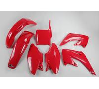 kit de plástico careno Honda CR 125 / 250 2004 Rojo OVNI Plast