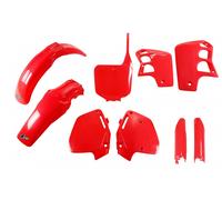kit de plástico careno Honda CR 500 1995 - 2000 Rojo Fluo Ufo Plast Epoca FULL